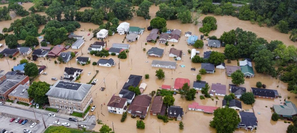 TOPSHOT US WEATHER FLOODING KENTUCKY